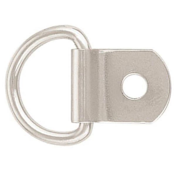 Weaver Leather Clip and Dee, Steel, Nickel Plated
