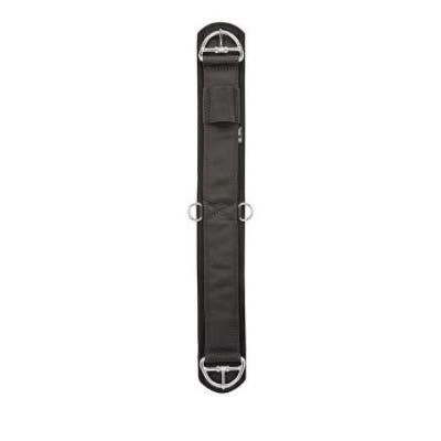 Weaver Leather Deluxe Super Cinch, 28 in, 4 in W, Felt, Black