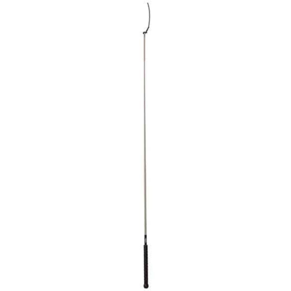Weaver Leather Whip with Replaceable Popper, 39 in L Slapper, Gray