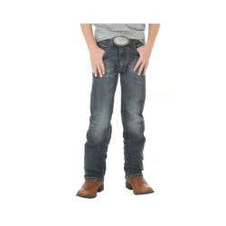 Wrangler Retro Series 88BWZBZ-9S Jeans, Boy's, 9, 22-1/2 to 24 in Waist, Bozeman, Slim, Straight Fit, Stretchable