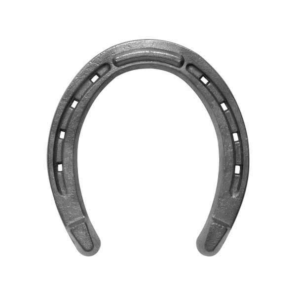 St. Croix Forge Toe & Heel Steel Horseshoe Size 2