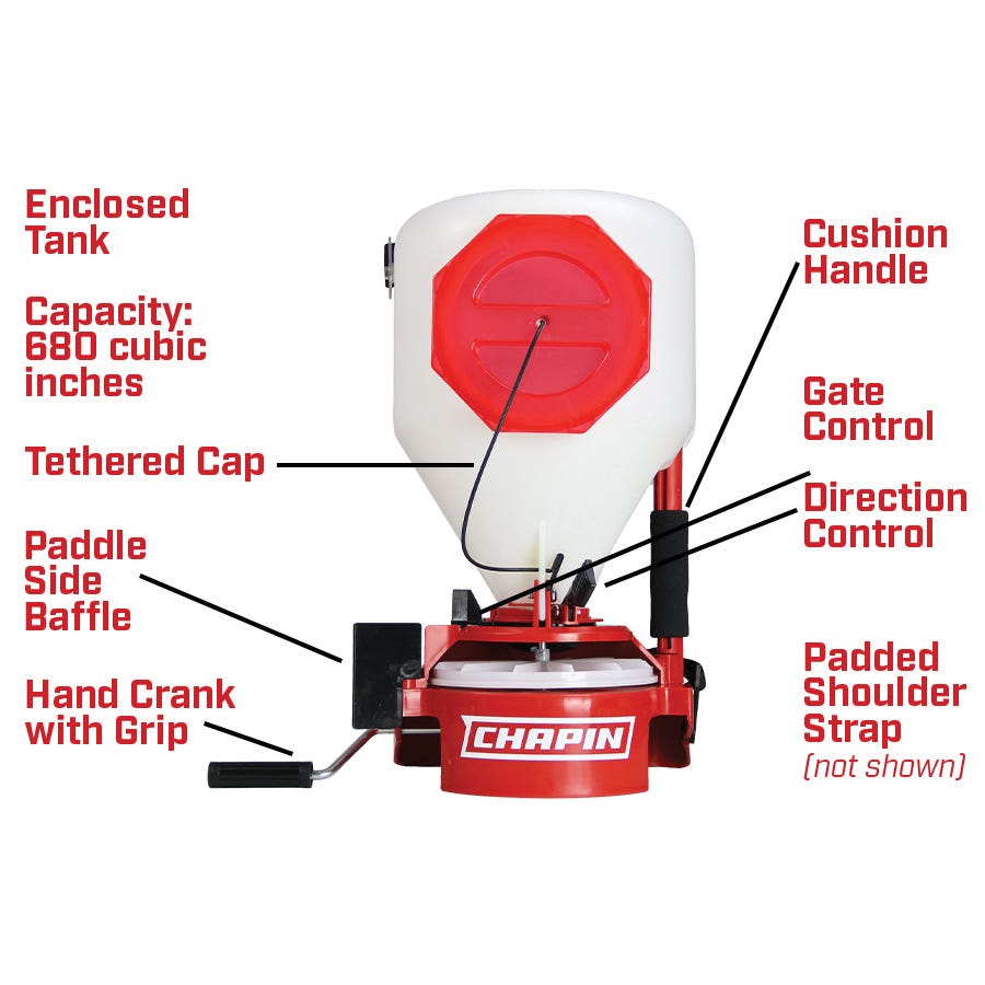 Chapin 8700A 35-Pound Capacity Chest Mounted Spreader