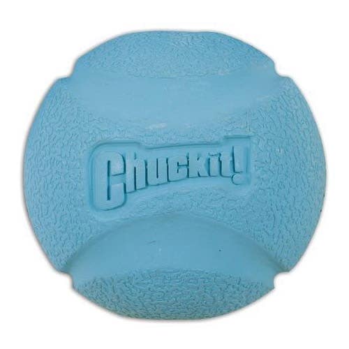 Chuckit! Dog Toy, M, Ball, Rubber, Blue/Orange, 2/PK