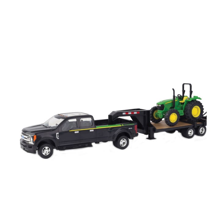 Tomy 1:32 Scale 2017 Ford F-350 Toy Set