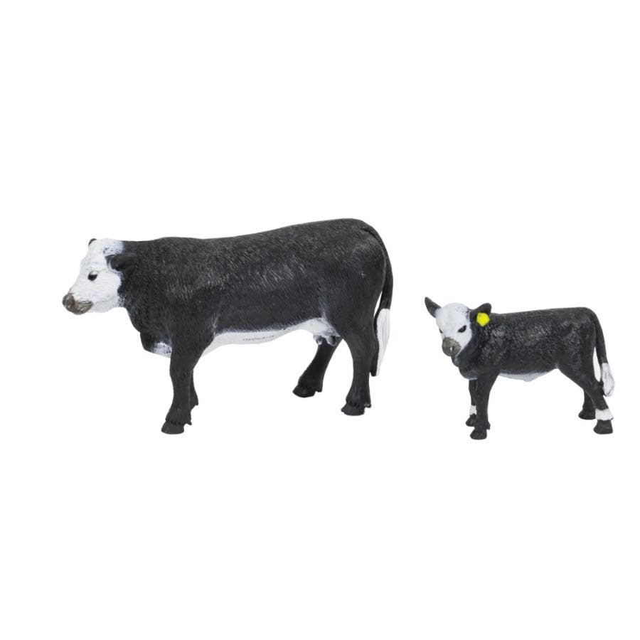 Big Country Toys Farm Baldy Cow and Calf