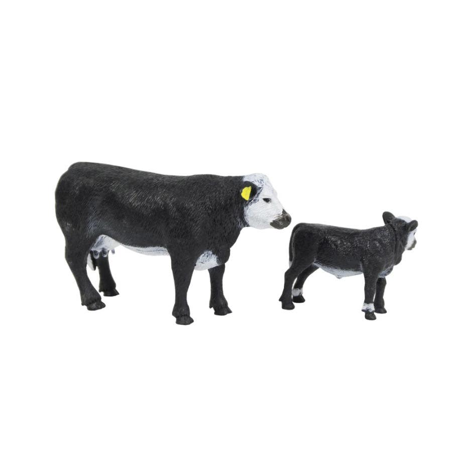 Big Country Toys Farm Baldy Cow and Calf