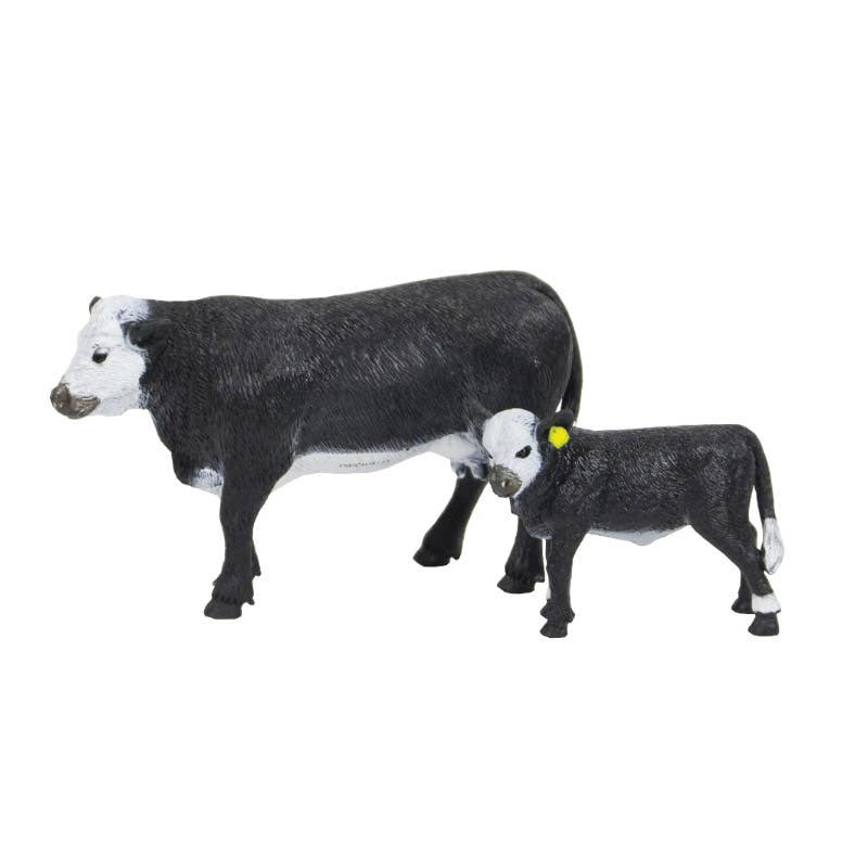 Big Country Toys Farm Baldy Cow and Calf