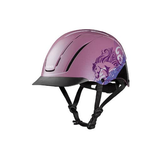 Troxel Spirit Series Riding Helmet Extra Small Pink Dreamscape