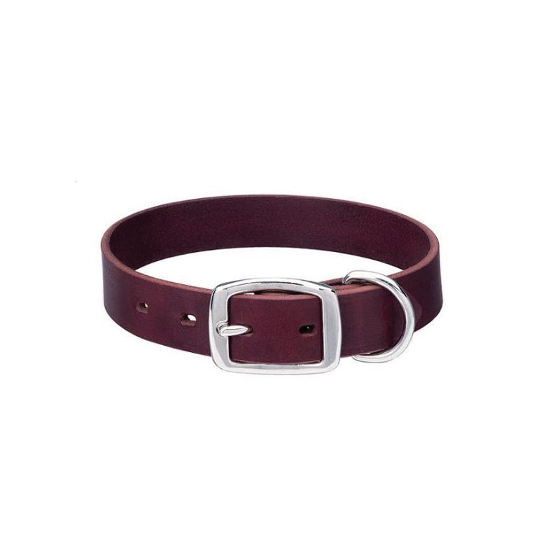 Weaver Pet Leather Heritage Choice Collar, 15-Inch
