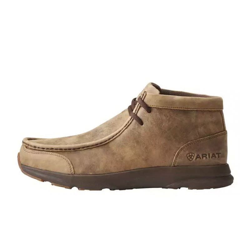 Ariat Shoes, 10.5, EE W, Brown Bomber, Fabric/Full Grain Leather, Lace-Up