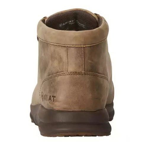 Ariat Shoes, 10.5, EE W, Brown Bomber, Fabric/Full Grain Leather, Lace-Up