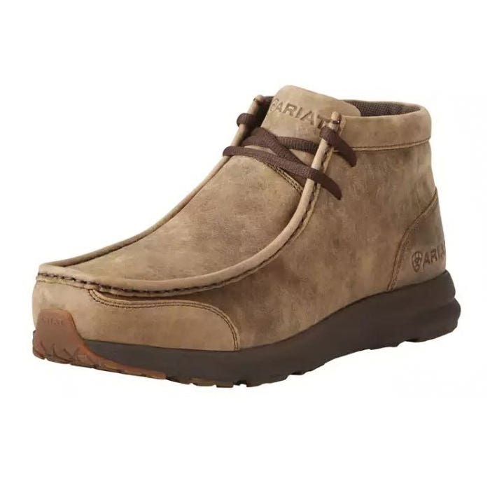 Ariat Shoes, 10.5, EE W, Brown Bomber, Fabric/Full Grain Leather, Lace-Up