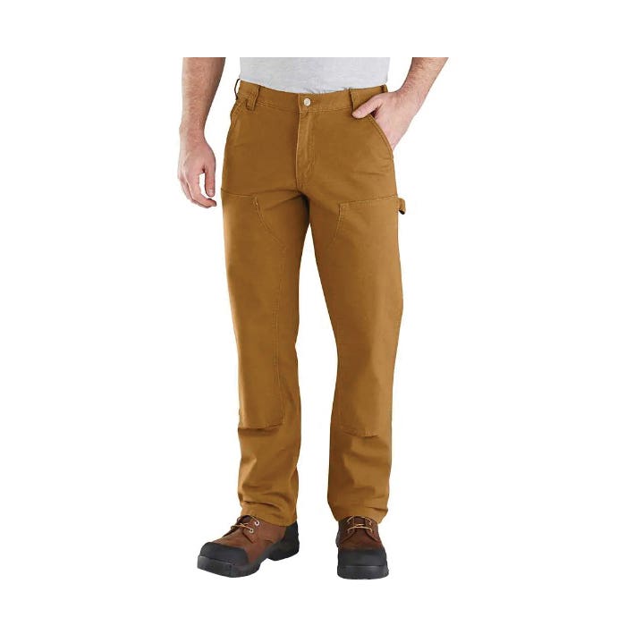 Carhartt 103334-21130 36A Utility Pants, 36 in Waist, 30 in L Inseam, Carhartt Brown, Relaxed Fit
