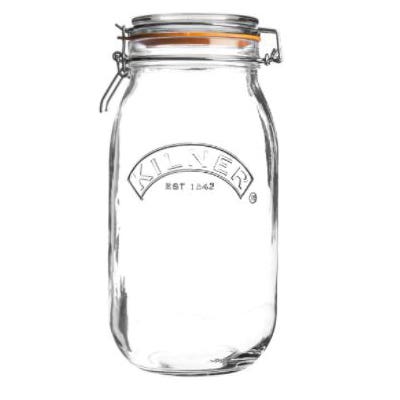 Kilner 25.494 Clip Top Jar, 3 L, Glass