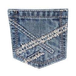 Wrangler 20X Series 42JWXBB-6R Western Vintage Jeans, 22-1/2 to 24 in W, Breaking Barriers, Boy's, 6, Regular, Cotton