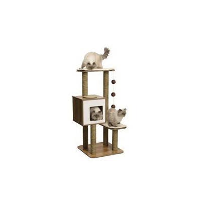 Hagen Vesper V-High-Base, 121 cm H, Rattan Board, Walnut