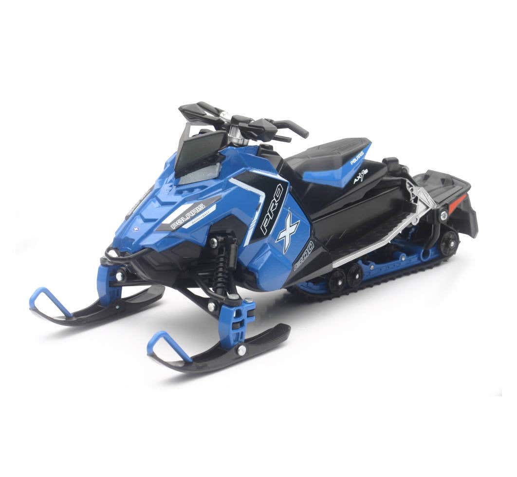 NewRay 1:16 Scale Polaris Switchback Pro-X 800 Snowmobile, Blue