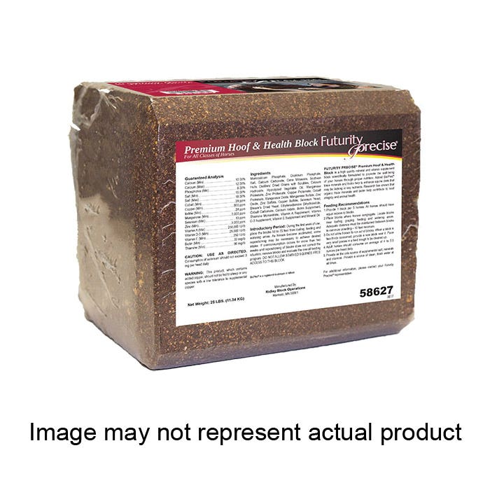 Sweetlix Futurity Precise 58627 Premium Hoof and Health Block, 25 lb