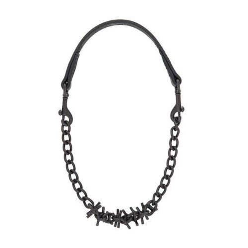 Weaver Livestock Brahma Webb Regular Goat Collar, 5/8 in W Collar, 24 in L Collar, Synthetic, Black
