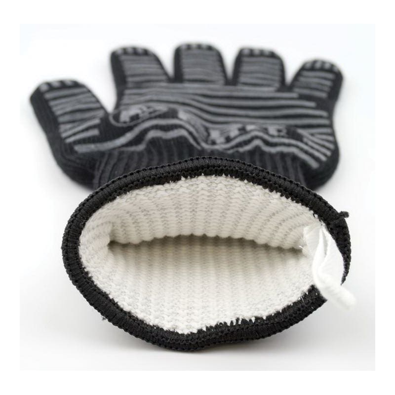 Bear Paw Grill Gloves, One-Size, Meta-Aramid/Para-Aramid, Black