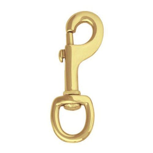 Weaver Leather Swivel Snap, Barcoded, Solid Brass