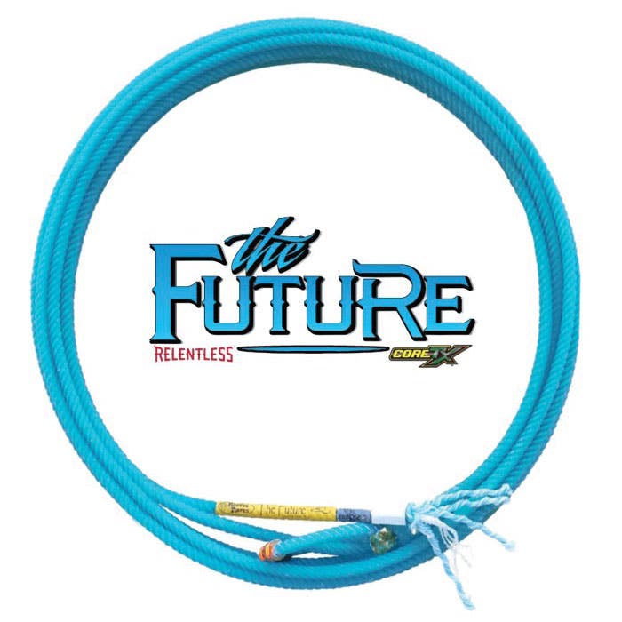 Cactus The Future Head Rope, 32 ft L, Super Soft Rope, Bright Blue