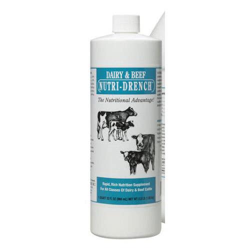 Nutri-Drench J-GT DUAL DB Dairy and Beef Supplement, Liquid, 1 qt