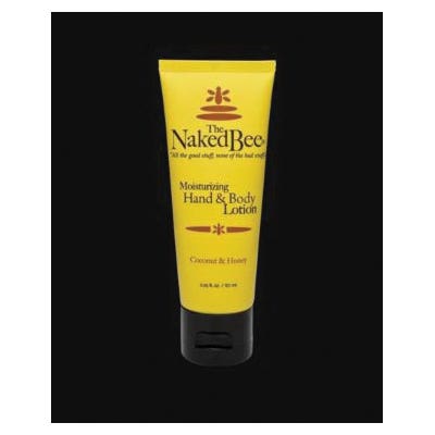 The Naked Bee Hand and Body Lotion, Coconut, Honey, 2.25 oz Package, Tube