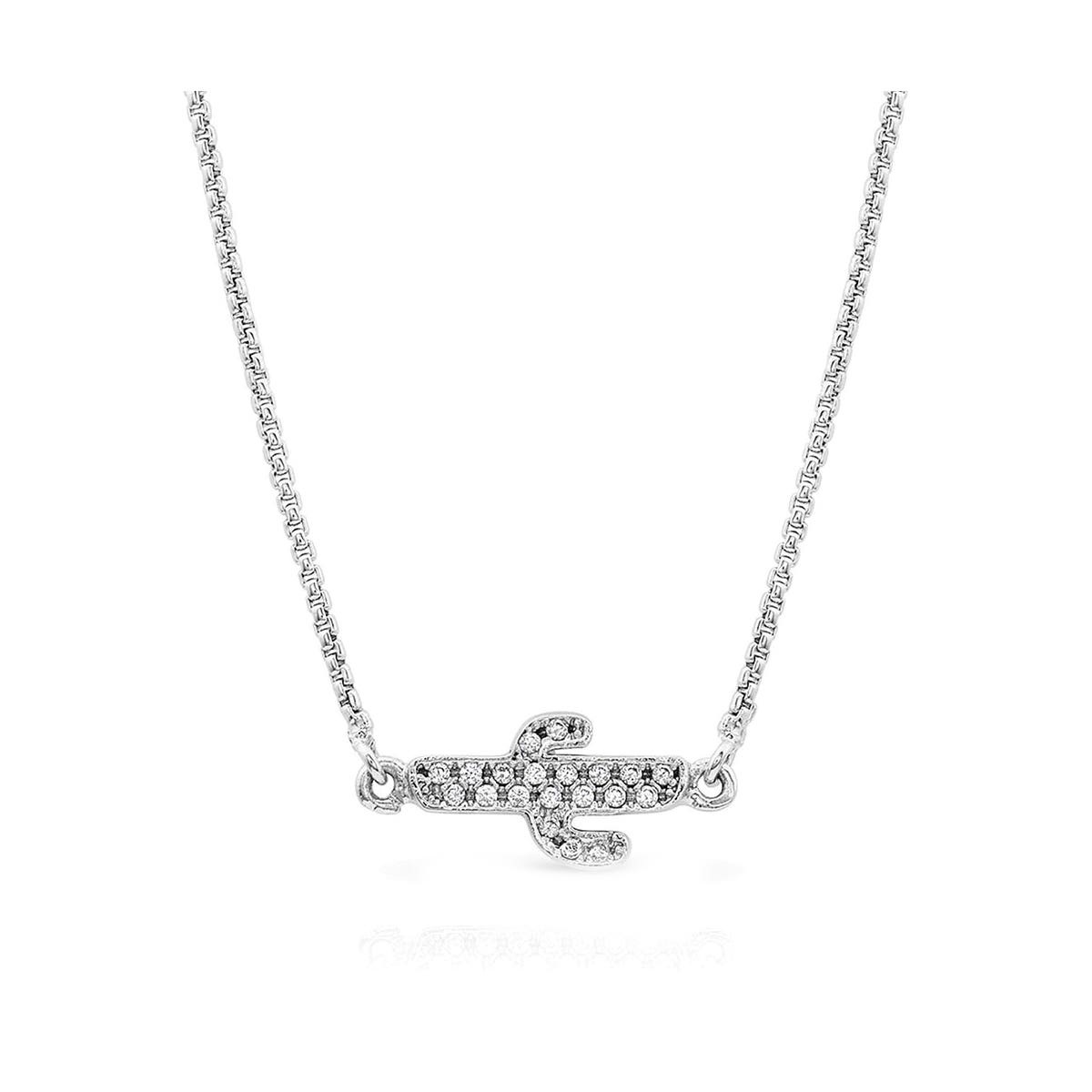 Montana Silversmiths Two Sides To Every Cactus Necklace