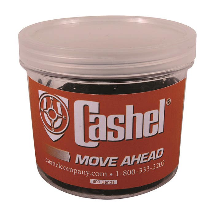 Cashel Braiding Band, Rubber, Brown
