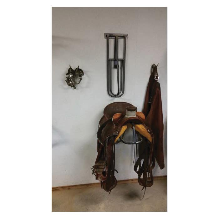 High Country Plastics Folding Saddle Rack, Metal, Powder-Coated