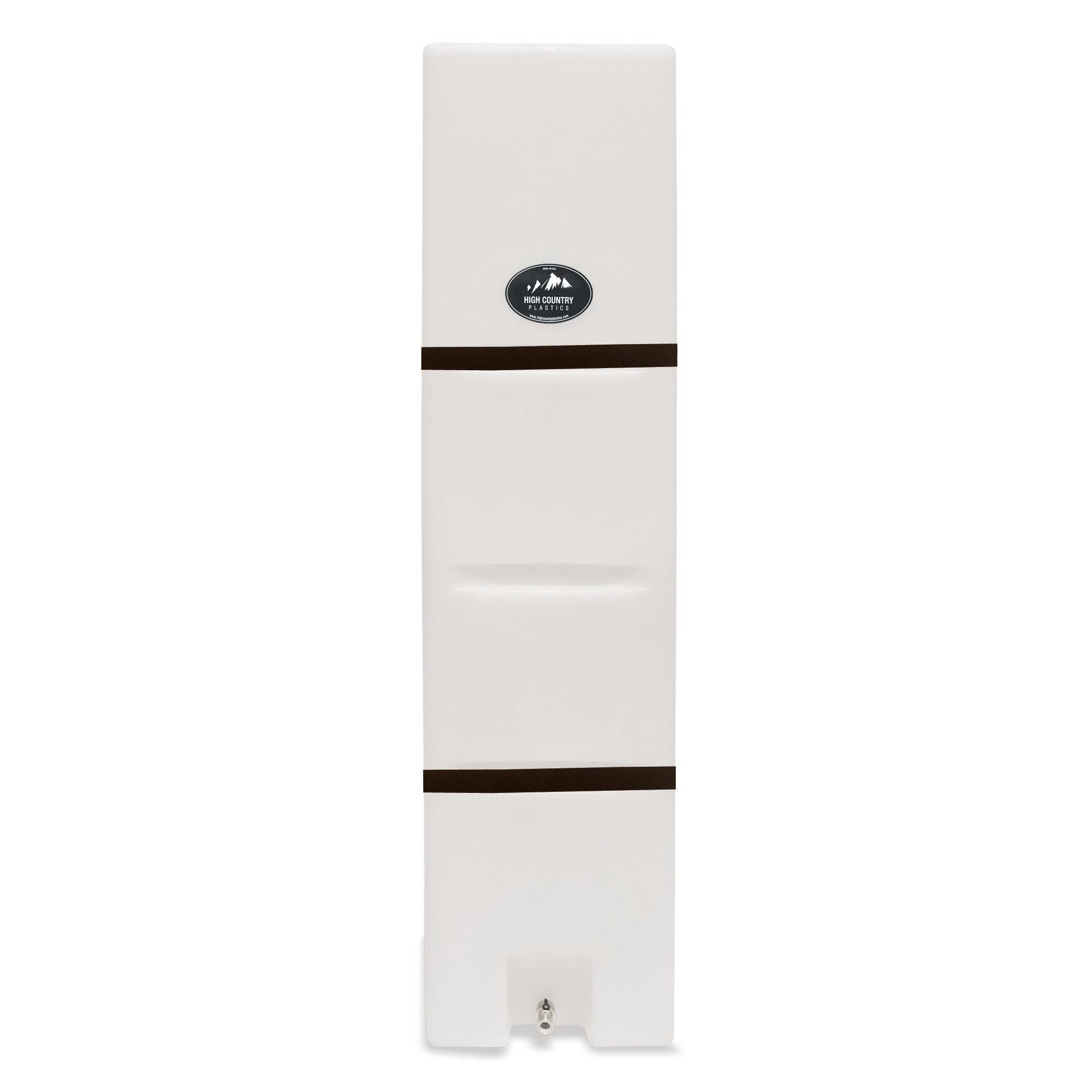High Country Plastics Upright Water Caddy, Slant Load, Polyethylene