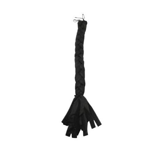 Tail Tamer Tail Braid, Lycra/Polar Fleece, Black