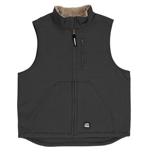 Berne Canyon Series Men's Sherpa-Lined Vest - 3XLSlate