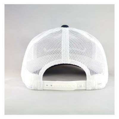 Kimes Ranch Cap, Mesh-Back, One-Size, Twill, Navy Blue/White