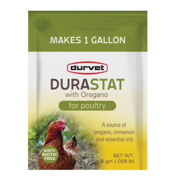 Durvet DuraStat with Oregano Supplement 4 g Packet