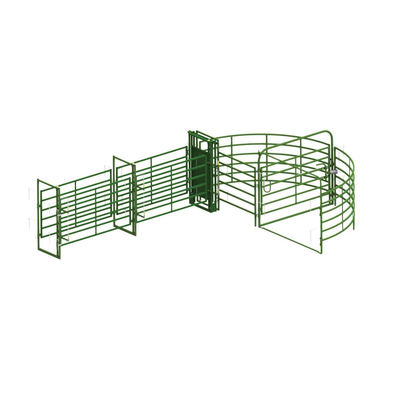 Powder River 1500 Series Sweep Tub with Alley