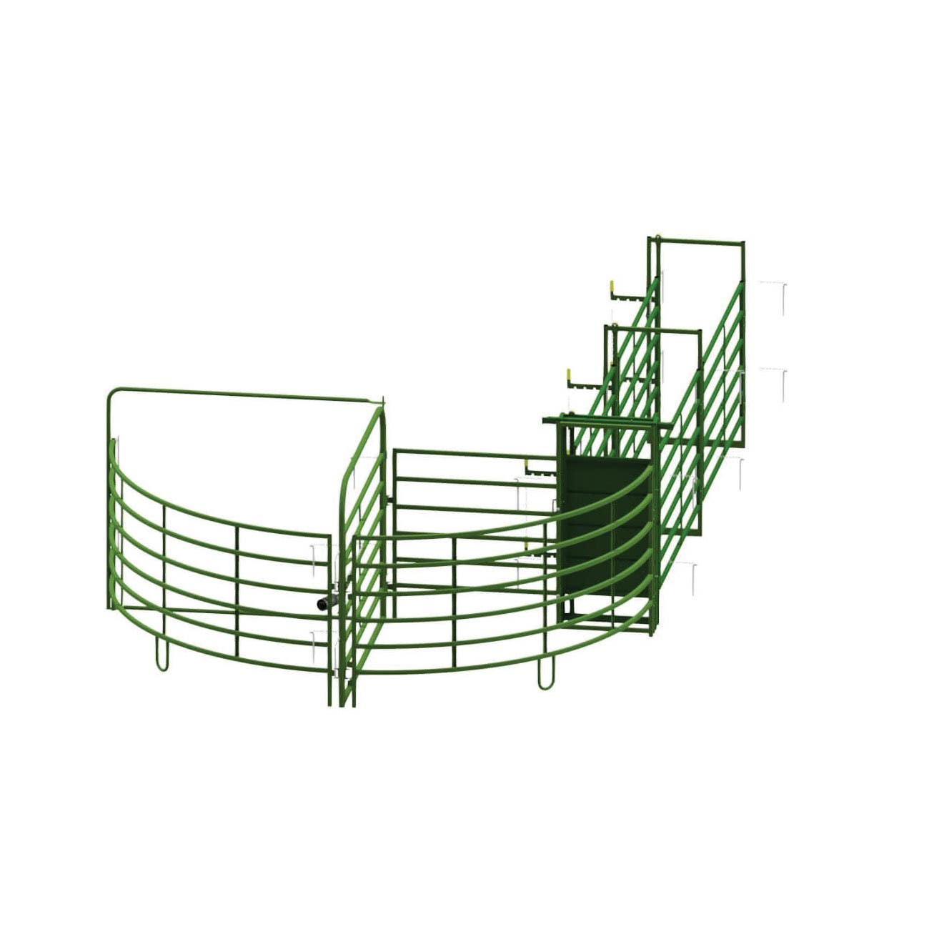 Powder River 1500 Series Sweep Tub with Alley
