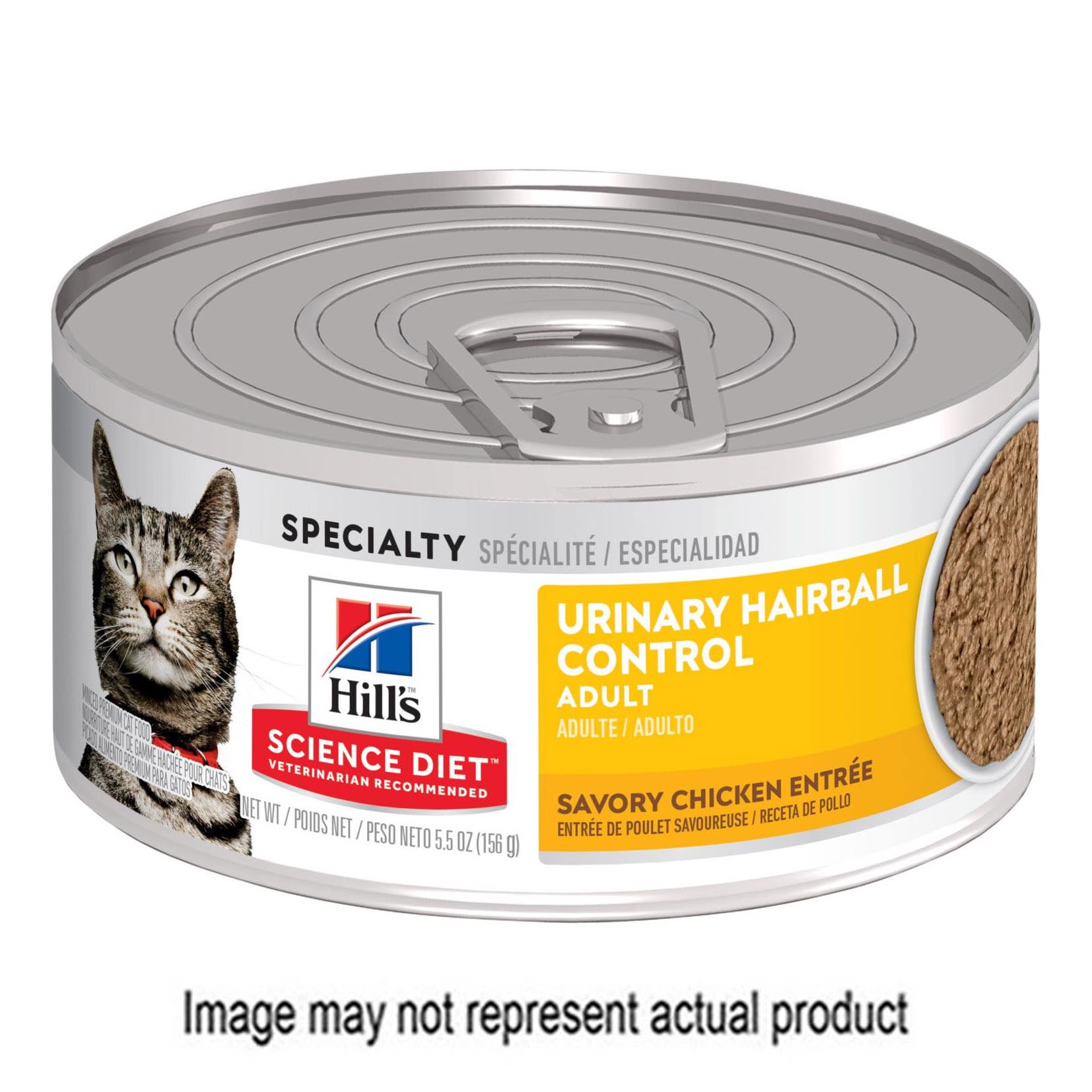 Science Diet 10138 Cat Food, Wet, Savory Chicken Flavor, 2.9 oz Can
