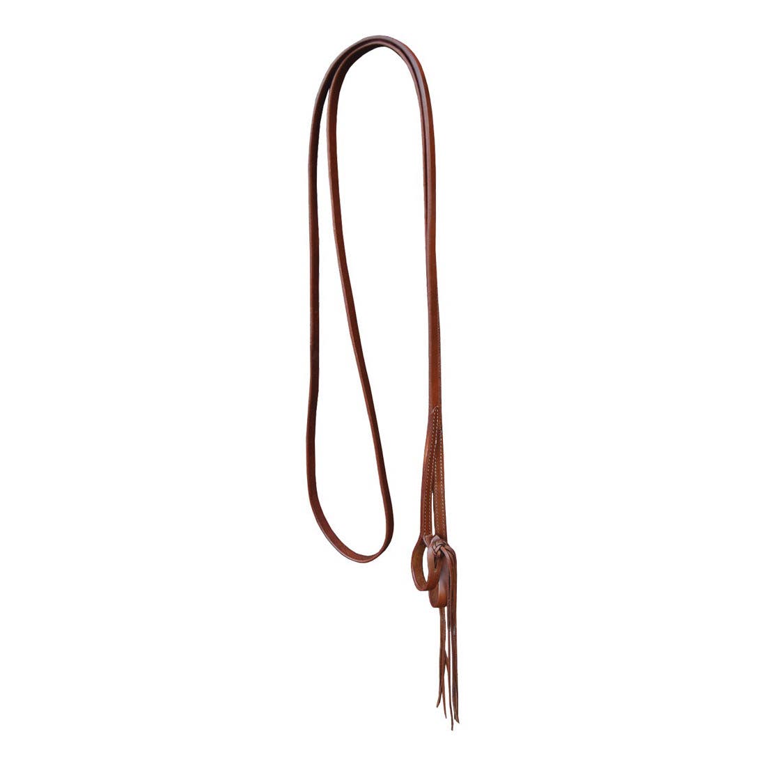 Oxbow Tack Foreman Series Pineapple Knot Roping Rein, 8 ft L, 5/8 in W, Leather