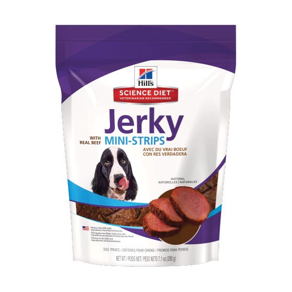Science Diet 1875 Mini-Strips Dog Treat, Jerky, Chicken Flavor, 7.1 oz Bag