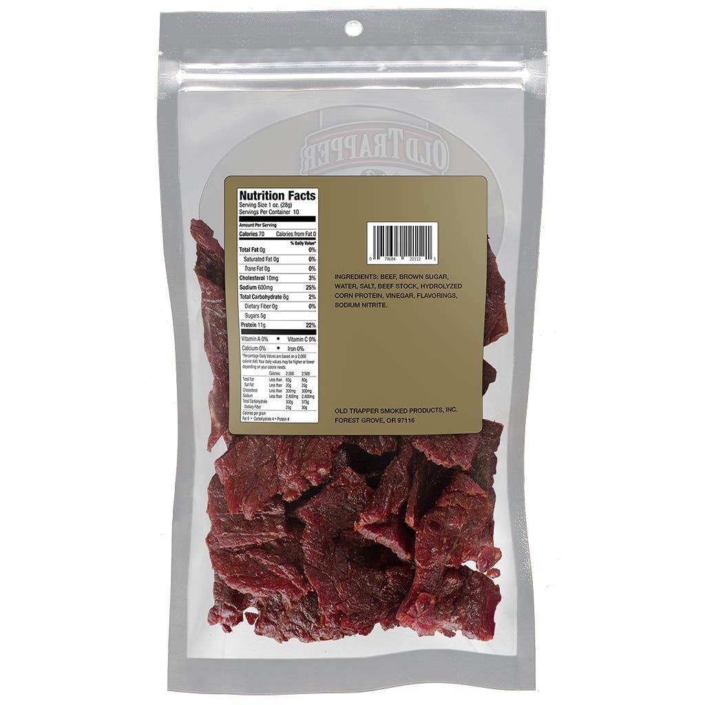 Old Trapper Old Fashioned Beef Jerky 10 oz