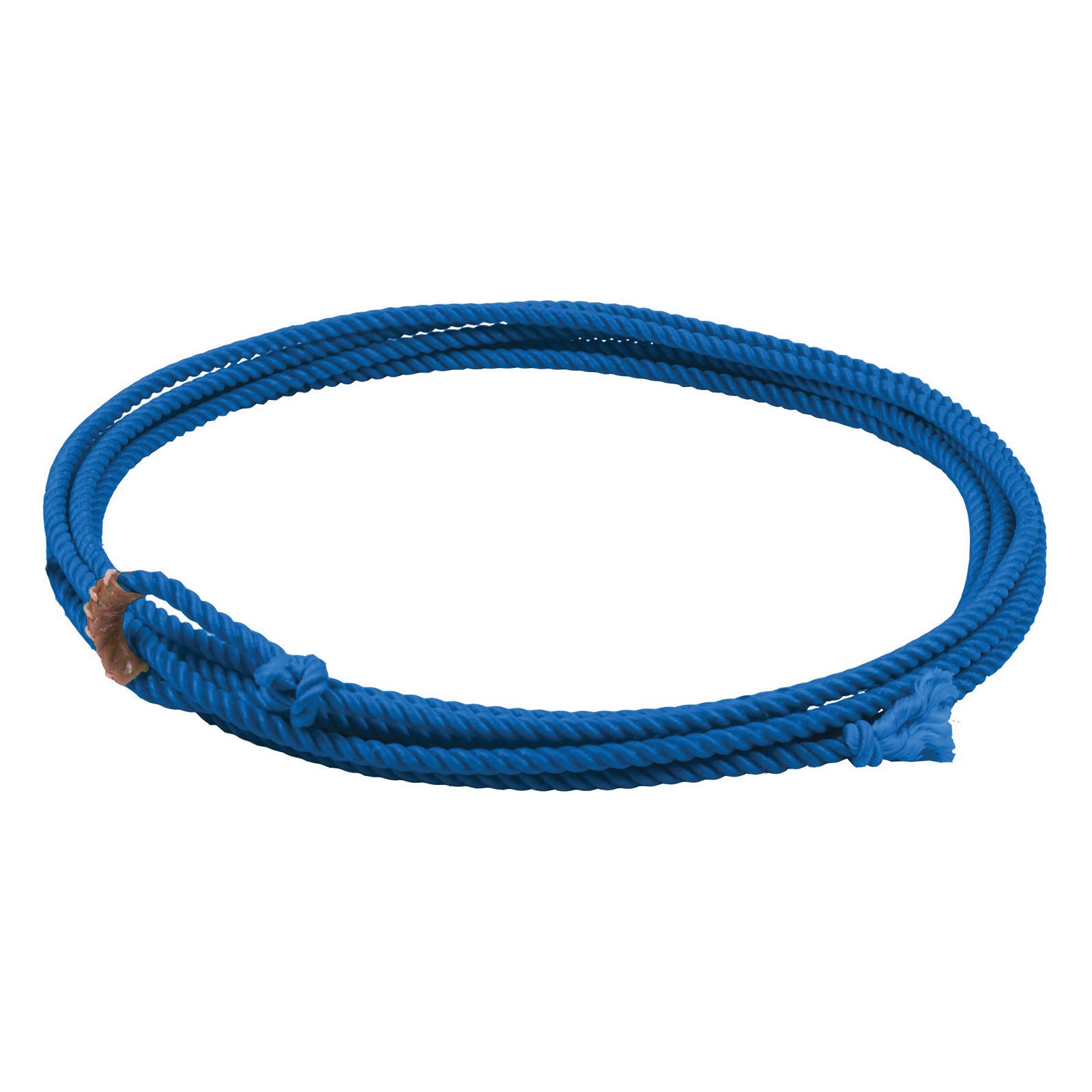 Mustang Manufacturing 3022 B Little Looper Kid Rope, 5/16 in Dia, 20 ft L, Nylon, Blue