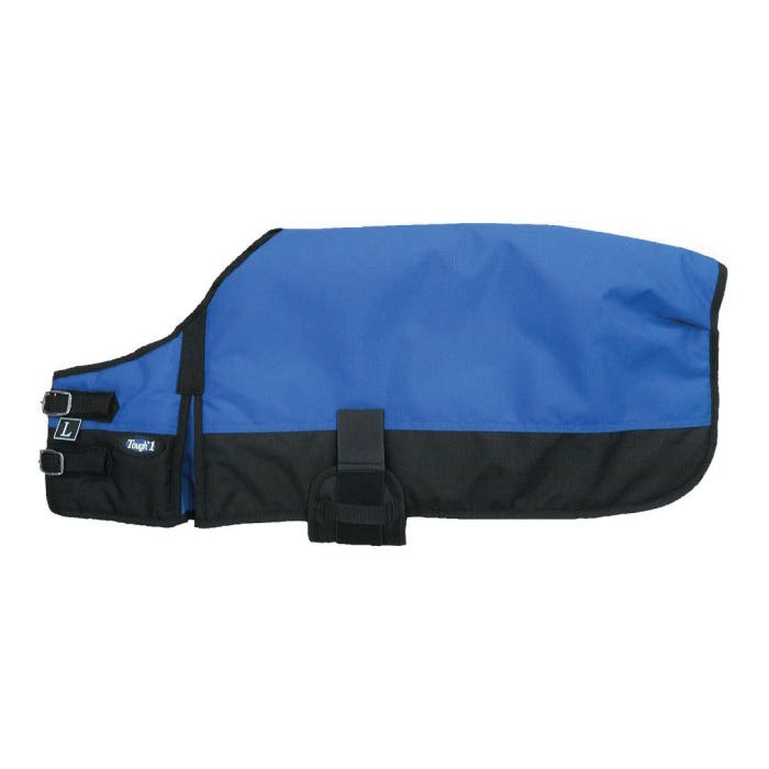 Tough 1 Dog Blanket, XL, Polyester, Royal Blue, Belly Wrap, Buckle Closure
