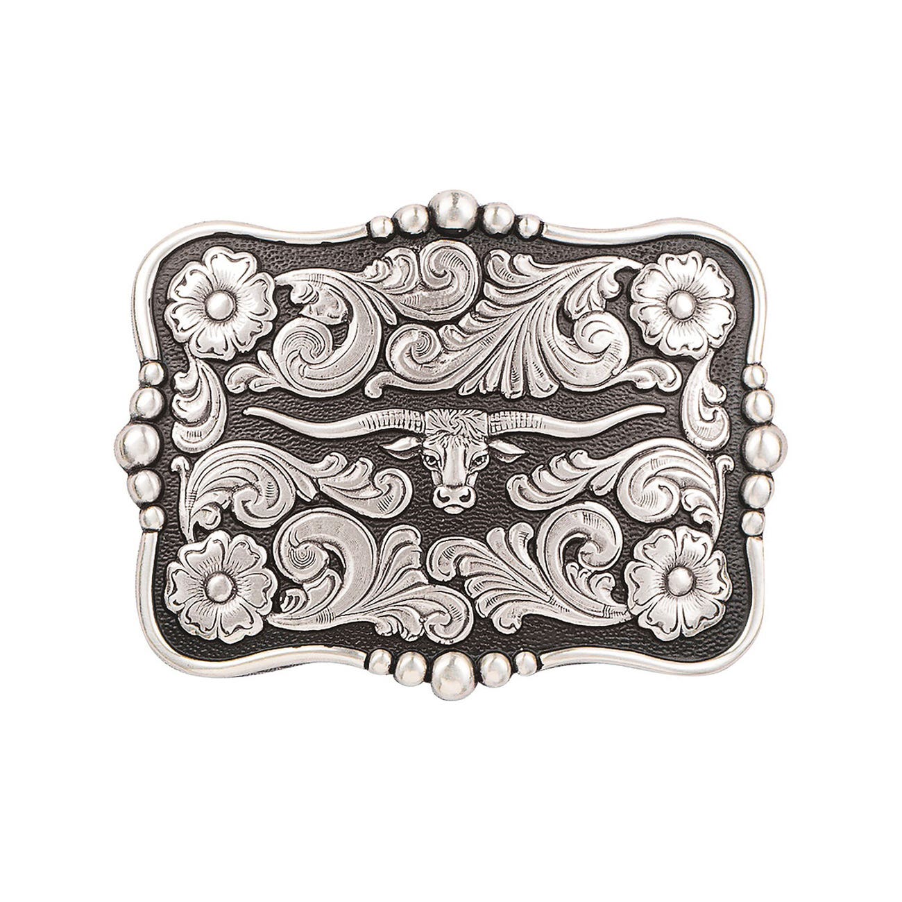 Nocona Men’s Rectangular Western Belt Buckle
