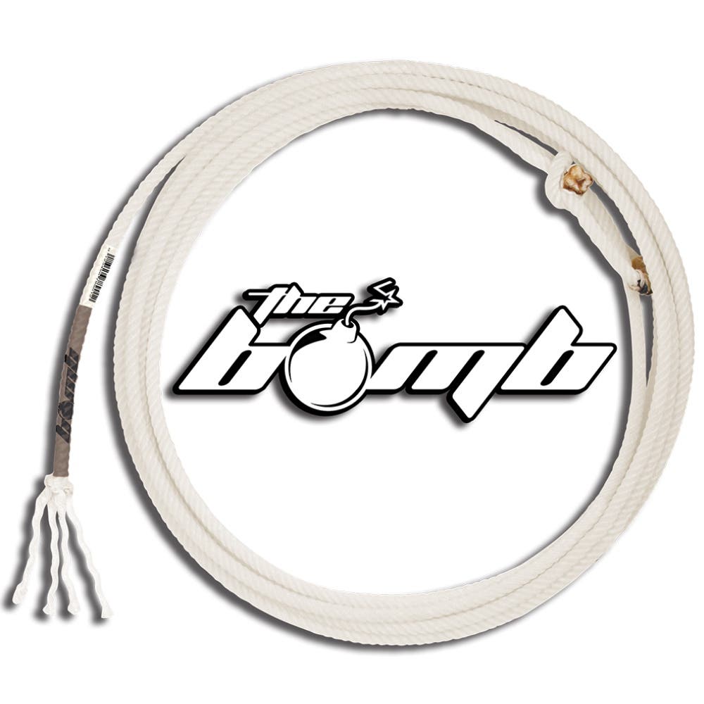 Lone Star Ropes The Bomb Head Rope, 31 ft L, Extra Soft Rope, Nylon - 802869