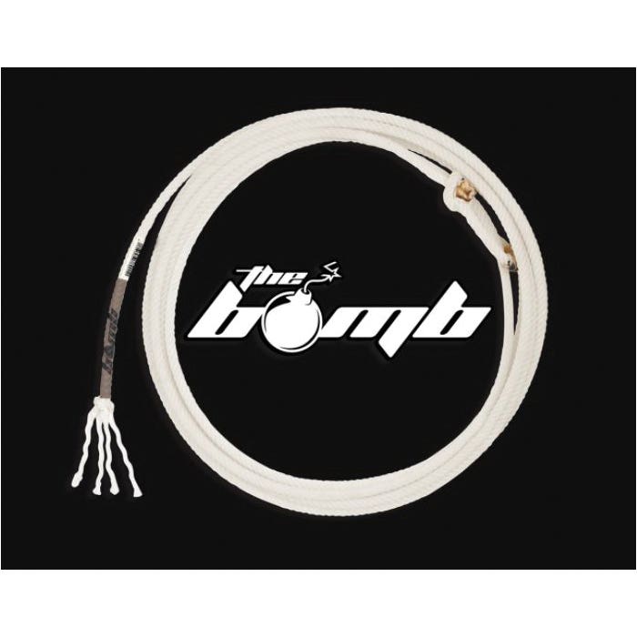 Lone Star Ropes The Bomb Heel Rope, 35 ft L, Medium Soft Rope, Nylon