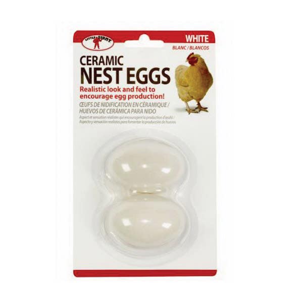Miller Ceramic Nest Egg, White