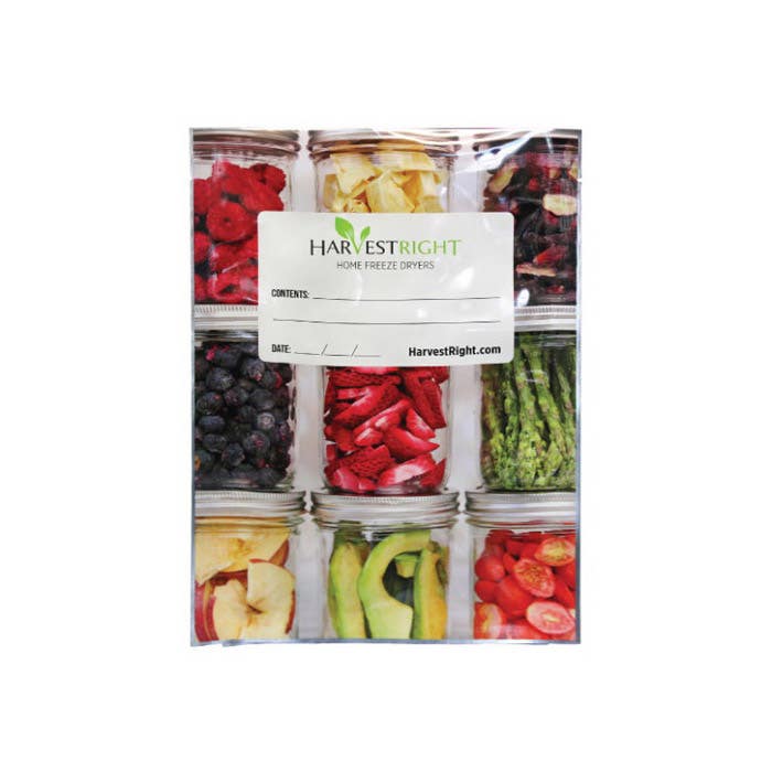 Harvest Right Bag, 10 in W, 14 in L, Mylar
