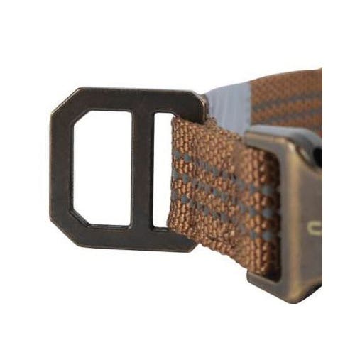 Carhartt Tradesman Dog Collar, 12 to 18 in Neck, 1 in W Collar, Duck Canvas/Nylon, Hunter Orange